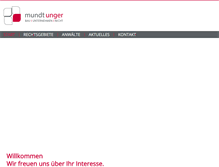 Tablet Screenshot of mundtunger.de